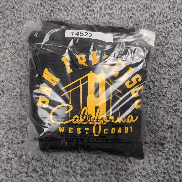 San Francisco California Hoodie Adult Small Gray Destination Pullover Sweatshirt - Picture 6 of 6